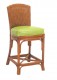 1112-10 RATTAN  AND WICKER BARSTOOL