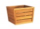 FB-3511 TEAK PLANTER-Low