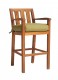 FB-3513-C-R  TEAK BARSTOOL