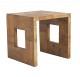 FB-3623  POLISHED BAMBOO SIDE TBL