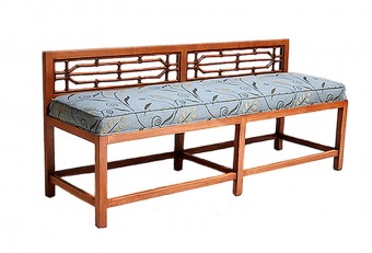 FB-3711-C-R  WOOD BENCH
