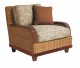 FB-4021-3   WOOD & ABACA LOUNGE CHAIR