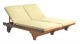 FB-4158-G-1  DOUBLE TEAK CHAISE