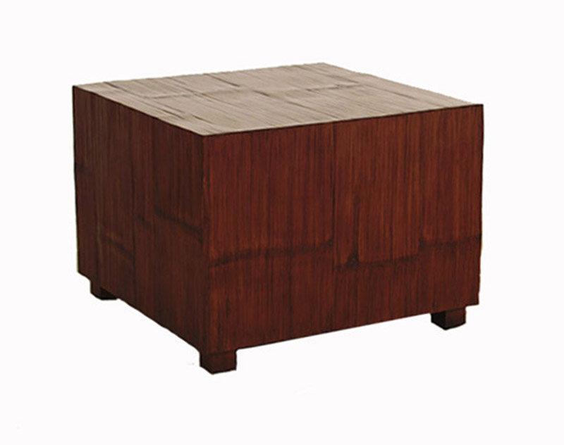 FB-4862 CRUSHED BAMBOO SIDE TABLE