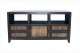 FB-5033-2 BUFFET CABINET W TIKI GLASS