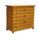 FB-5057-2 SCALLOP CHEST OF DRAWERS