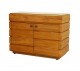 FB-5082-A-1 TEAK CABINET WITH GLASS 