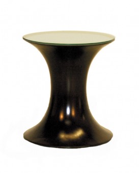 FB-5179-1 WD COCO SIDE TABLE W GLASS