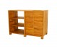 FB-5427-A-1 TEAK TOWEL CABINET