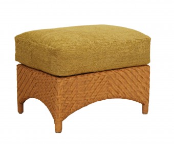 FB-5428-C-1 RATTAN & RESIN OTTOMAN