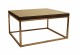 FB-5555-C-1 STAINLESS STEEL & RESIN COFFEE TABLE