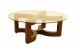 FB-5565-A-2 COCO TWIG TABLE W GLASS