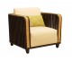 FB-5581 RATTAN & CANE LOUNGE CHR