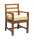 FB-5758-A TEAK ARM CHR