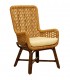 FB-5789 RATTAN & ABACA ARMCHAIR