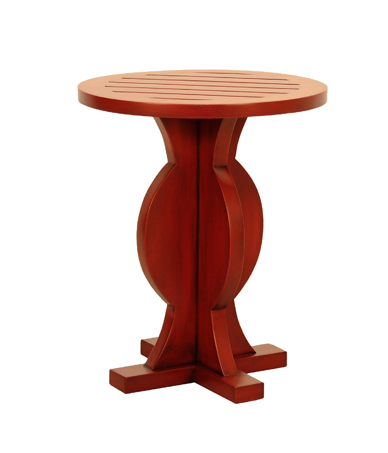 FB-5836-A-3 WOOD SIDE TABLE