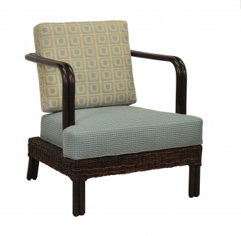 FB-5847 RATTAN ABACA LOUNGE CHAIR