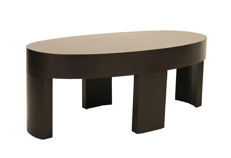 Oval Wood Coffee Tables