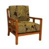 FB-5402-A TEAK LOUNGE CHAIR