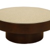 FB-5730-1 WOOD ROUND COFFEE TABLE