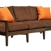 FB-5837 WOOD ABACA SOFA